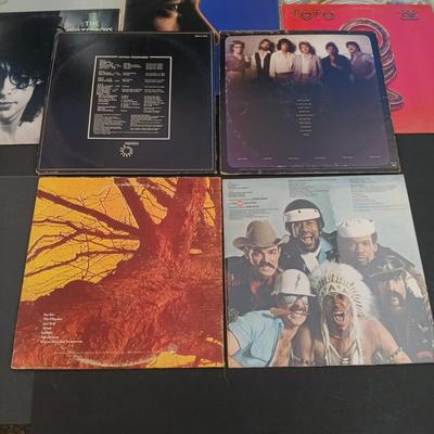 LOT 208: Collection of Vintage Vinyl Records - ZZ Top, Toto and More