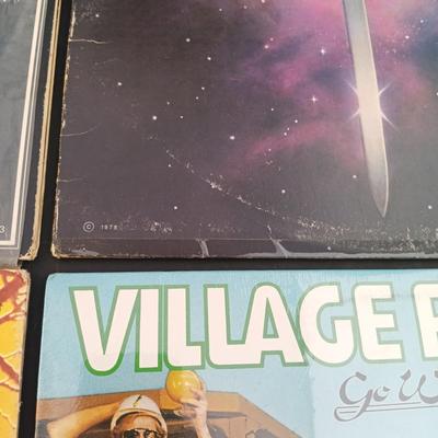 LOT 208: Collection of Vintage Vinyl Records - ZZ Top, Toto and More
