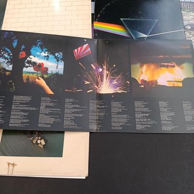 LOT 209: Vintage Albums: Pink Floyd, Rush & More