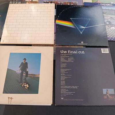 LOT 209: Vintage Albums: Pink Floyd, Rush & More