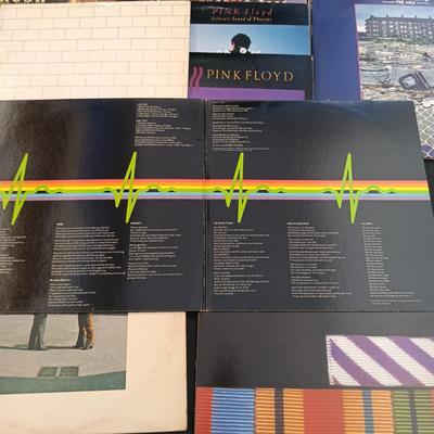 LOT 209: Vintage Albums: Pink Floyd, Rush & More