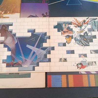 LOT 209: Vintage Albums: Pink Floyd, Rush & More