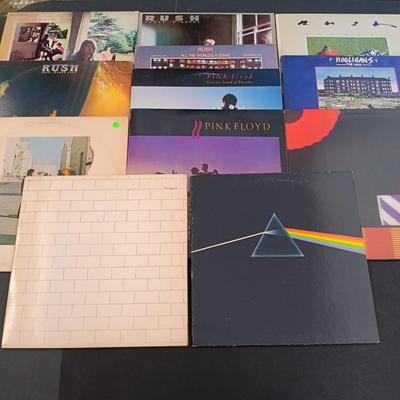 LOT 209: Vintage Albums: Pink Floyd, Rush & More