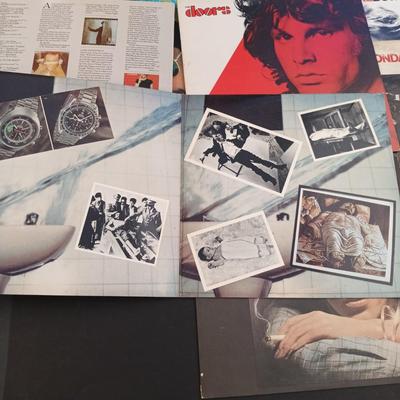 LOT 210: Vintage Albums - The Doors, David Bowie, Freddy Mercury and More