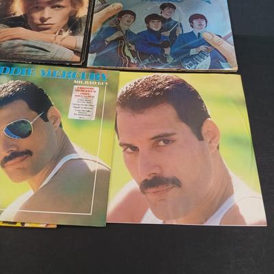 LOT 210: Vintage Albums - The Doors, David Bowie, Freddy Mercury and More