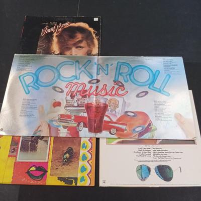 LOT 210: Vintage Albums - The Doors, David Bowie, Freddy Mercury and More