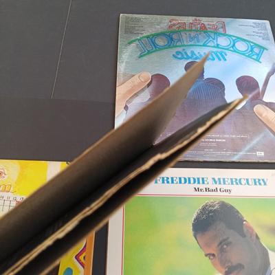 LOT 210: Vintage Albums - The Doors, David Bowie, Freddy Mercury and More
