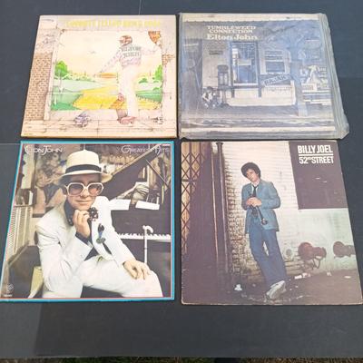 LOT 211: Billy Joel and Elton John Vinyl Collection
