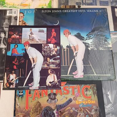 LOT 211: Billy Joel and Elton John Vinyl Collection
