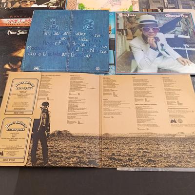 LOT 211: Billy Joel and Elton John Vinyl Collection