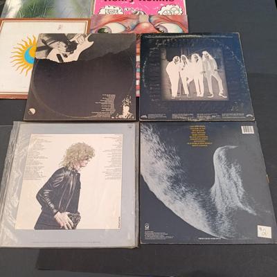 LOT 212: Vintage Albums - Kiss, Inxs, David Lee Roth, Def Leppard and More