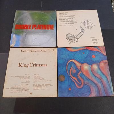 LOT 212: Vintage Albums - Kiss, Inxs, David Lee Roth, Def Leppard and More