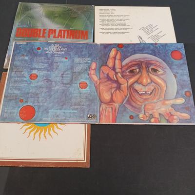 LOT 212: Vintage Albums - Kiss, Inxs, David Lee Roth, Def Leppard and More