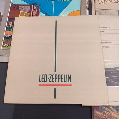 LOT 213: Classic Rock - Grateful Dead and Led Zeppelin Albums
