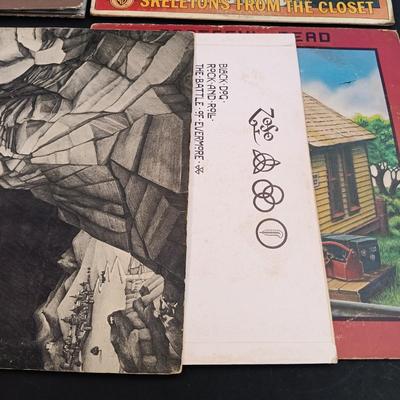 LOT 213: Classic Rock - Grateful Dead and Led Zeppelin Albums