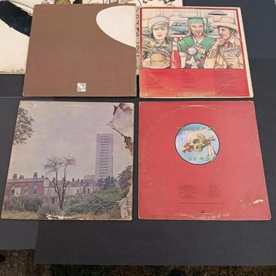 LOT 213: Classic Rock - Grateful Dead and Led Zeppelin Albums