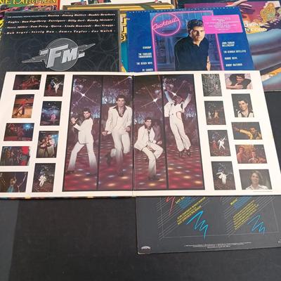 LOT 214: Collection of Movie / TV Soundtrack Albums - Saturday Night Fever, Flash Dance, Monty Python, Beverly Hills Cop and More