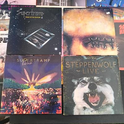 LOT 215: Vintage Collection of Albums - Supertramp, Whitesnake, Van Morrison, Peter Frampton and More