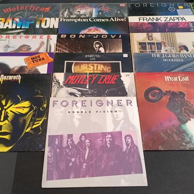 LOT 216: Rock On with Bon Jovi, Motley Crue, Foreigner, Meat Loaf and More