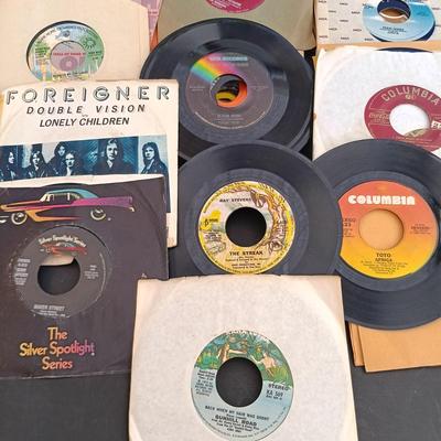 LOT 217: Collection of 45 Records
