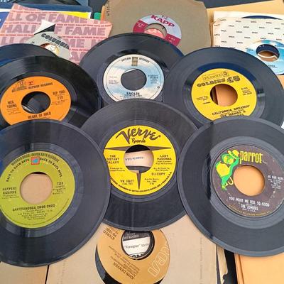 LOT 217: Collection of 45 Records