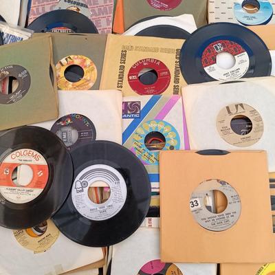LOT 217: Collection of 45 Records