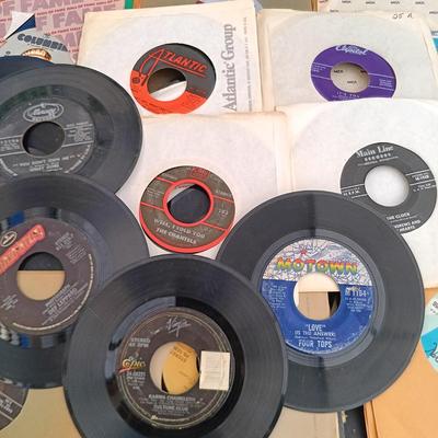 LOT 217: Collection of 45 Records