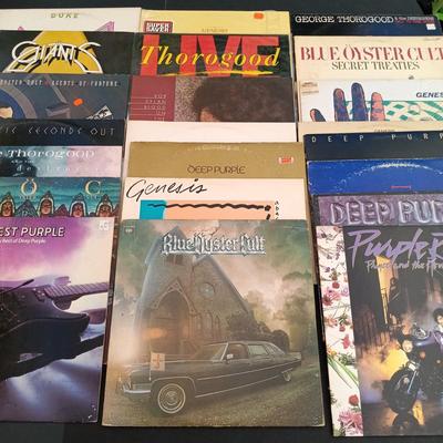 LOT 218: Collection of Vintage Albums - Genesis, Blue Oyster Cult, Prince and More
