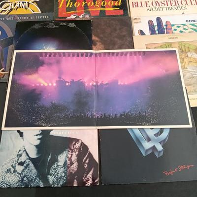 LOT 218: Collection of Vintage Albums - Genesis, Blue Oyster Cult, Prince and More