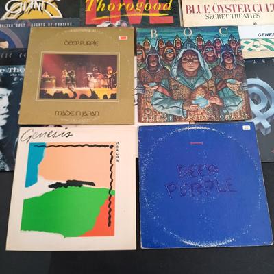 LOT 218: Collection of Vintage Albums - Genesis, Blue Oyster Cult, Prince and More