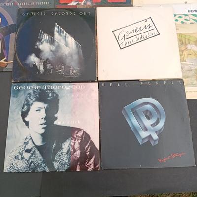 LOT 218: Collection of Vintage Albums - Genesis, Blue Oyster Cult, Prince and More