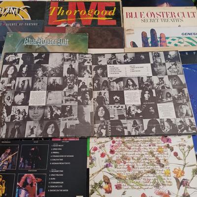 LOT 218: Collection of Vintage Albums - Genesis, Blue Oyster Cult, Prince and More