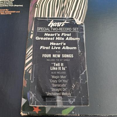 LOT 219: Vintage Vinyl - Cher, Blondie, Gloria Estefan, Heart, Donna Summer and More