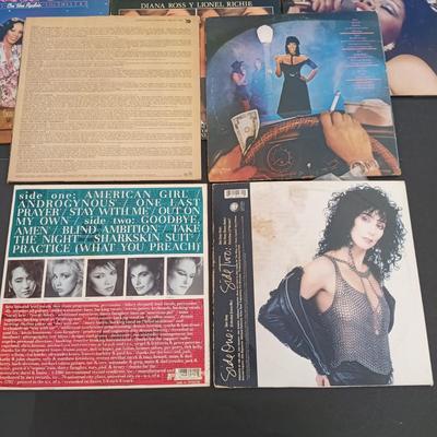 LOT 219: Vintage Vinyl - Cher, Blondie, Gloria Estefan, Heart, Donna Summer and More