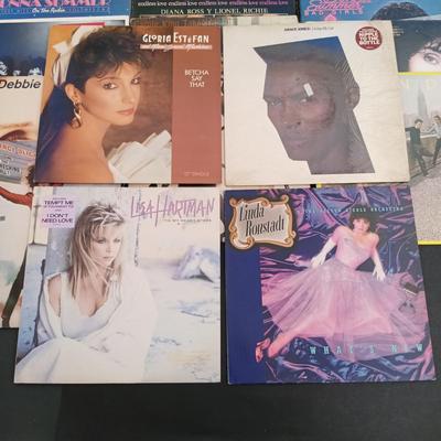 LOT 219: Vintage Vinyl - Cher, Blondie, Gloria Estefan, Heart, Donna Summer and More