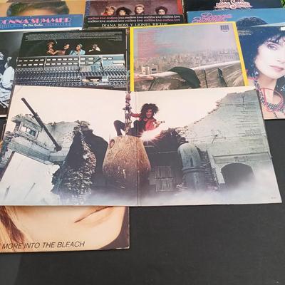 LOT 219: Vintage Vinyl - Cher, Blondie, Gloria Estefan, Heart, Donna Summer and More