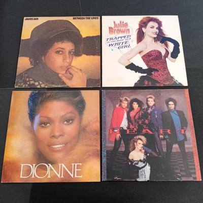 LOT 219: Vintage Vinyl - Cher, Blondie, Gloria Estefan, Heart, Donna Summer and More