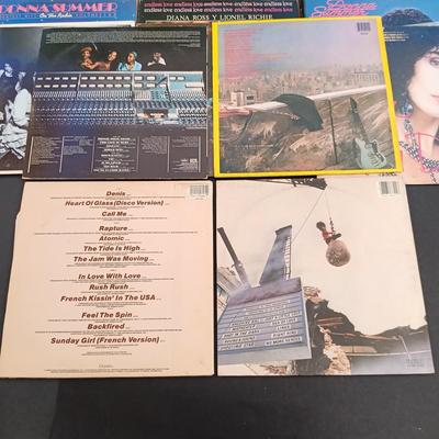 LOT 219: Vintage Vinyl - Cher, Blondie, Gloria Estefan, Heart, Donna Summer and More