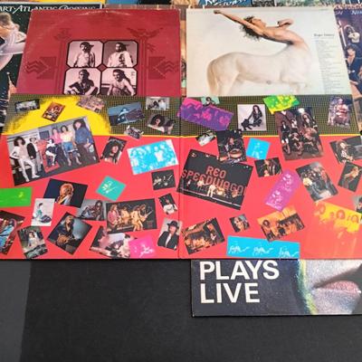 LOT 220: Vintage Vinyl Collection - Peter Gabriel, Rod Stewart and More