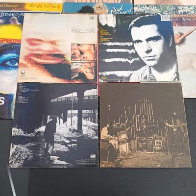 LOT 220: Vintage Vinyl Collection - Peter Gabriel, Rod Stewart and More