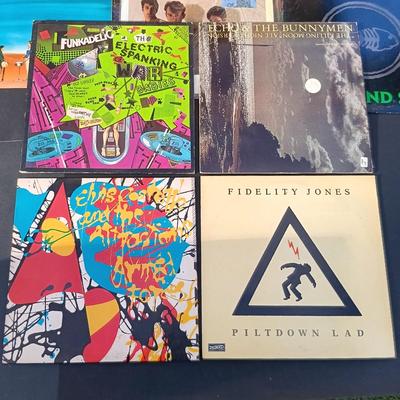 LOT 221: Vinyl Record Collection - Elvis Costello, Nirvana, Duran Duran, Men At Work and More