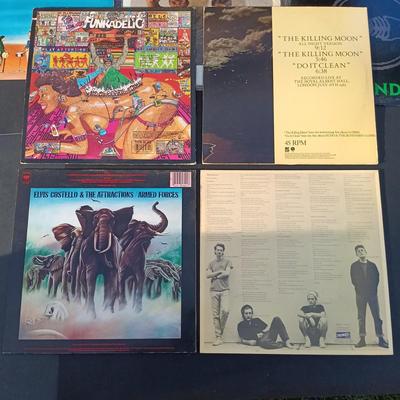 LOT 221: Vinyl Record Collection - Elvis Costello, Nirvana, Duran Duran, Men At Work and More
