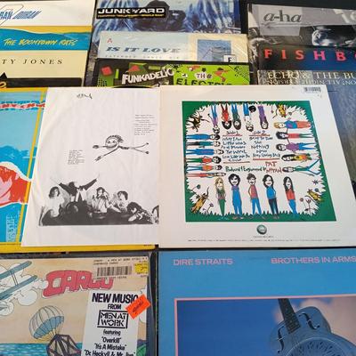 LOT 221: Vinyl Record Collection - Elvis Costello, Nirvana, Duran Duran, Men At Work and More
