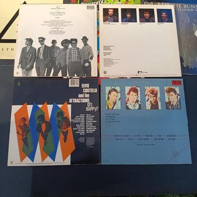 LOT 221: Vinyl Record Collection - Elvis Costello, Nirvana, Duran Duran, Men At Work and More