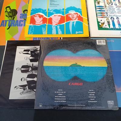 LOT 221: Vinyl Record Collection - Elvis Costello, Nirvana, Duran Duran, Men At Work and More