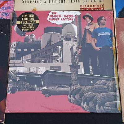 LOT 222: Collection of Albums - Limited Edition Sealed The Black Keys Rubber Factory, The Cars, Duran Duran, Bruce Willis, Millie Vanilli...