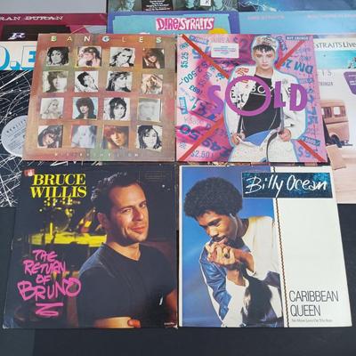 LOT 222: Collection of Albums - Limited Edition Sealed The Black Keys Rubber Factory, The Cars, Duran Duran, Bruce Willis, Millie Vanilli...