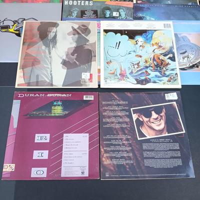 LOT 222: Collection of Albums - Limited Edition Sealed The Black Keys Rubber Factory, The Cars, Duran Duran, Bruce Willis, Millie Vanilli...