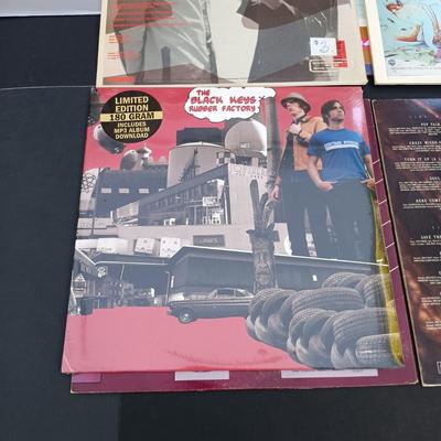 LOT 222: Collection of Albums - Limited Edition Sealed The Black Keys Rubber Factory, The Cars, Duran Duran, Bruce Willis, Millie Vanilli...