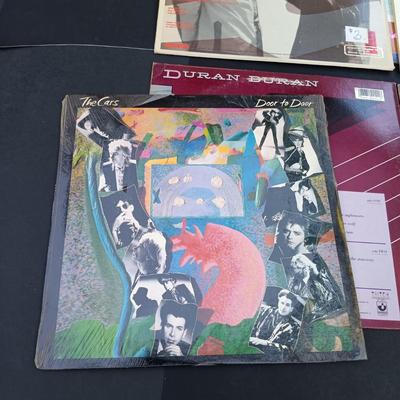 LOT 222: Collection of Albums - Limited Edition Sealed The Black Keys Rubber Factory, The Cars, Duran Duran, Bruce Willis, Millie Vanilli...